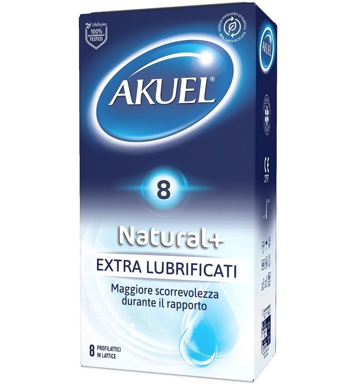 AKUEL Natural+ExtraLubr. 8pz AKUEL Natural+ExtraLubr. 8pz