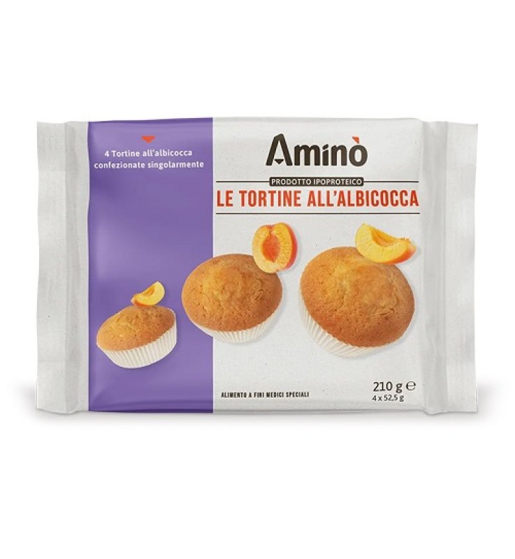 AMINO'Aprot.Tort.Albicocca 4pz AMINO'Aprot.Tort.Albicocca 4pz