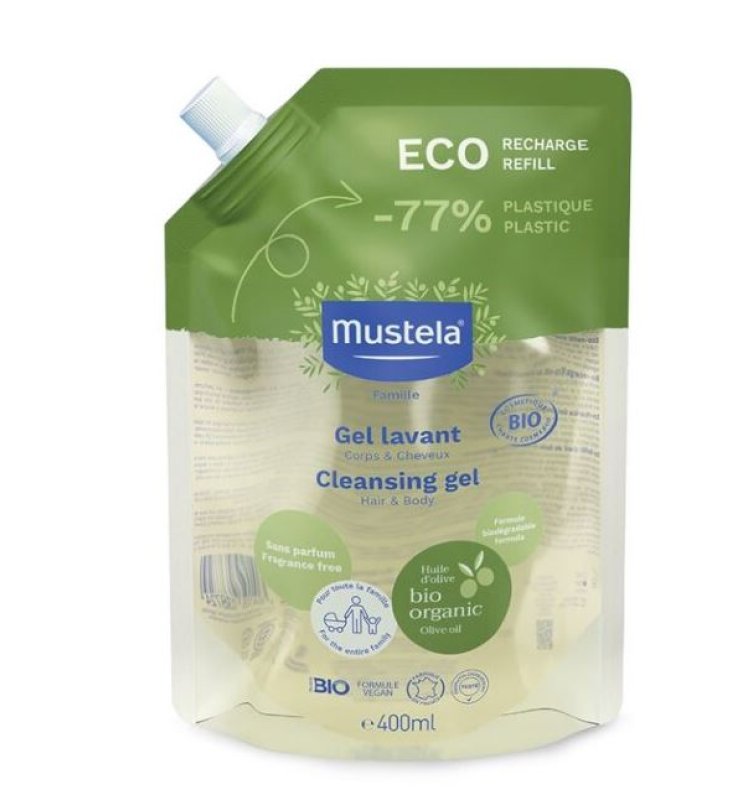 MUSTELA GEL BIO REFILL 400ML