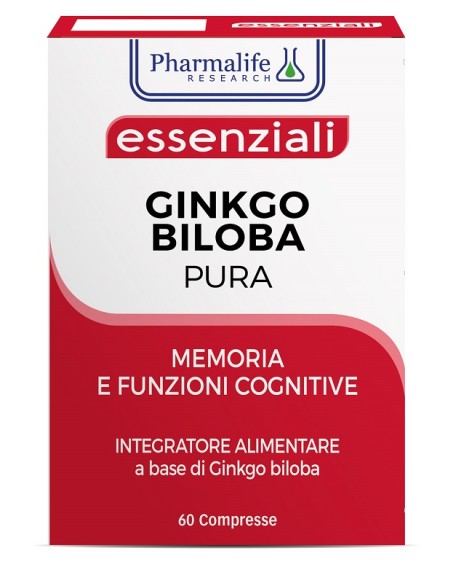 GINKGO BILOBA PURA 60CPR PHR GINKGO BILOBA PURA 60CPR PHR
