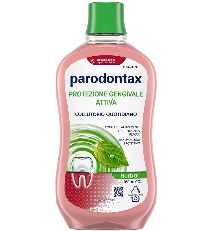 PARODONTAX COLLUTORIO PROTEZIONE GENGIVE HERBAL 500 ML