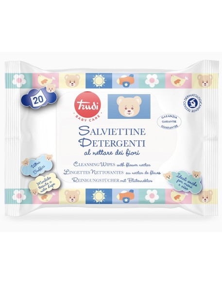 TRUDI BABY CARE SALV DET 20PZ