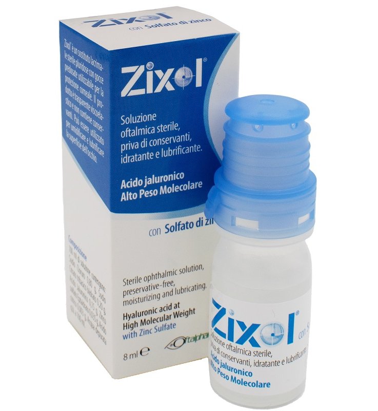ZIXOL PLURIDOSE 8ML FLACONCINO STERILE