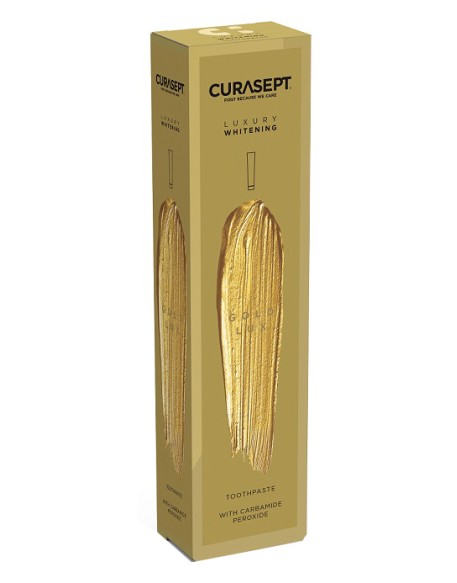 CURASEPT GOLD LUXURY WHITENING DENTIFRICIO 75 ML