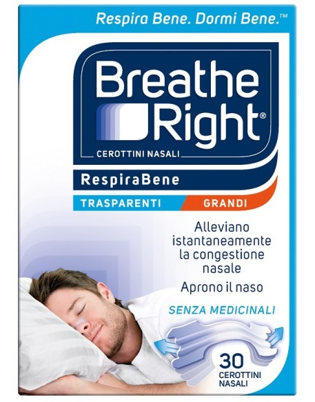 BREATH RIGHT Traspar.Gr.30pz