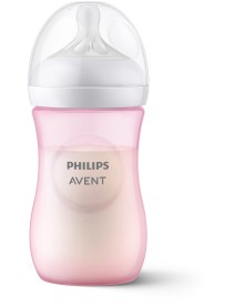 AVENT BIB NAT 3,0 ROSA 260ML