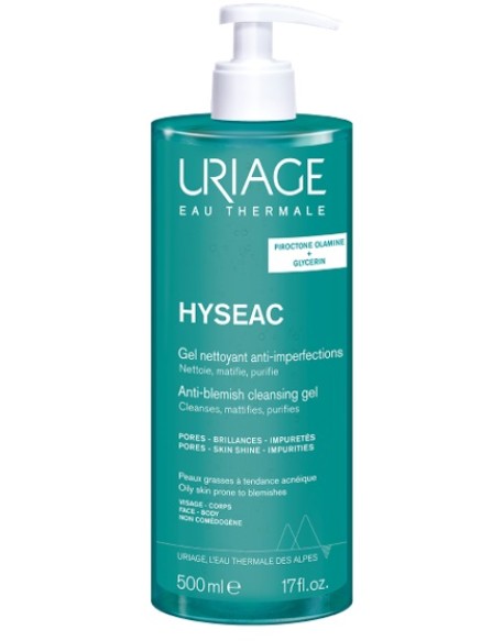 URIAGE HYSEAC GEL NETTOYANT 500M