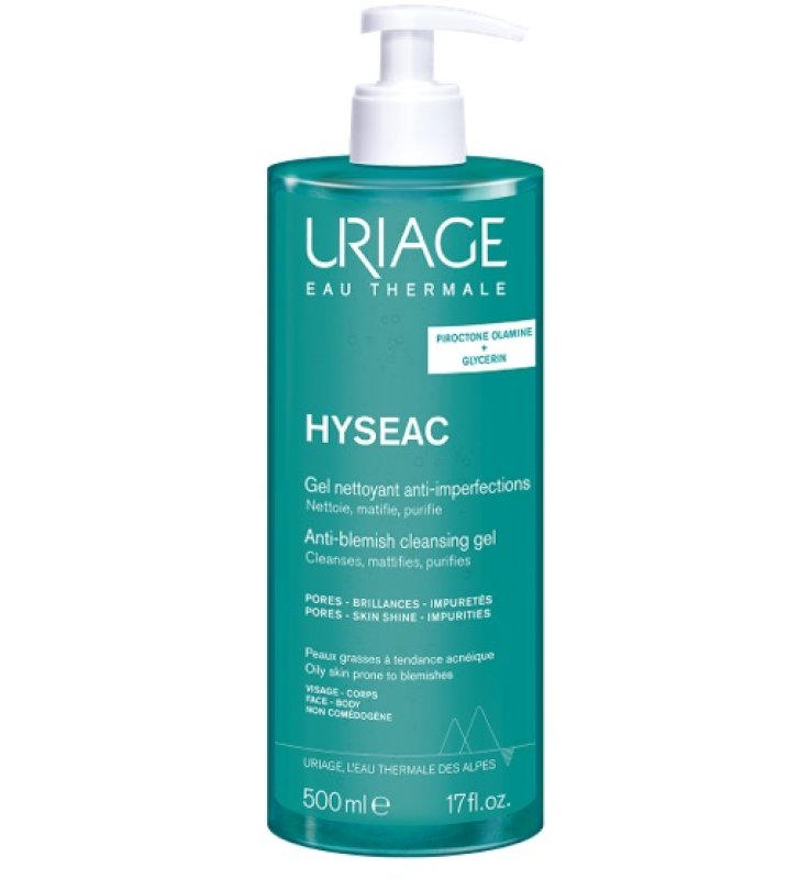 URIAGE HYSEAC GEL NETTOYANT 500M