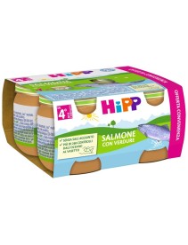 OMO HIPP Salmone/Verdure 4x80g