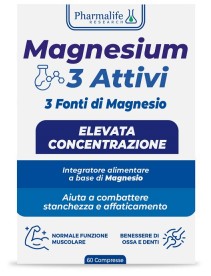 MAGNESIUM 3 ATTIVI 60CPR PHARMAL