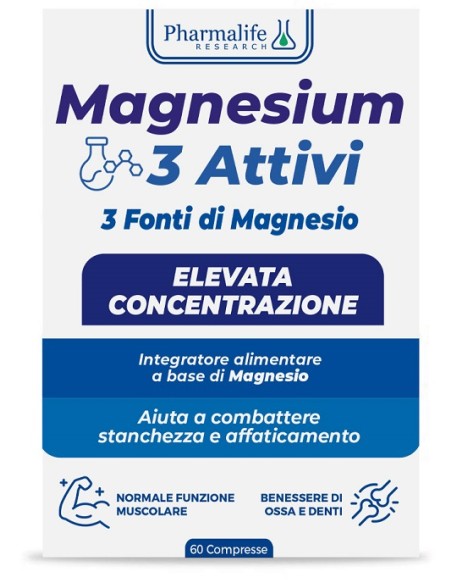 MAGNESIUM 3 ATTIVI 60CPR PHARMAL