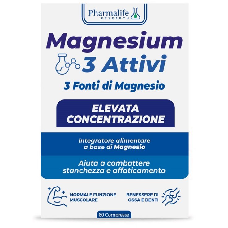 MAGNESIUM 3 ATTIVI 60CPR PHARMAL MAGNESIUM 3 ATTIVI 60CPR PHARMAL