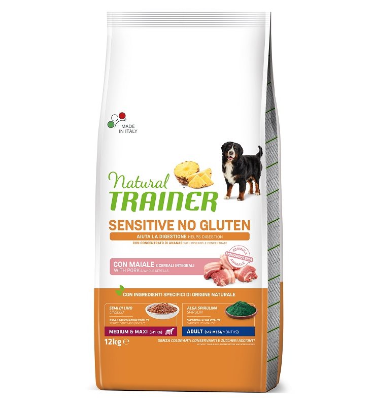 V TRAIN DOG SEN AD M/M PORK 12KG