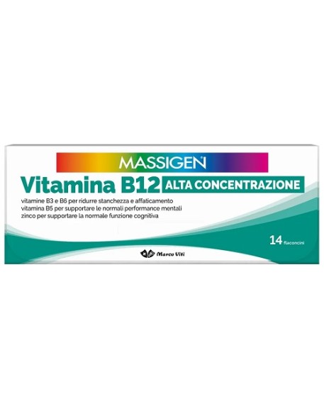 MASSIGEN DailyVit+B12 14Fl.8ml