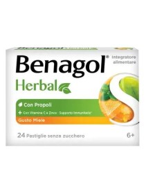 BENAGOL HERBAL MIELE 24 PASTIGLIE