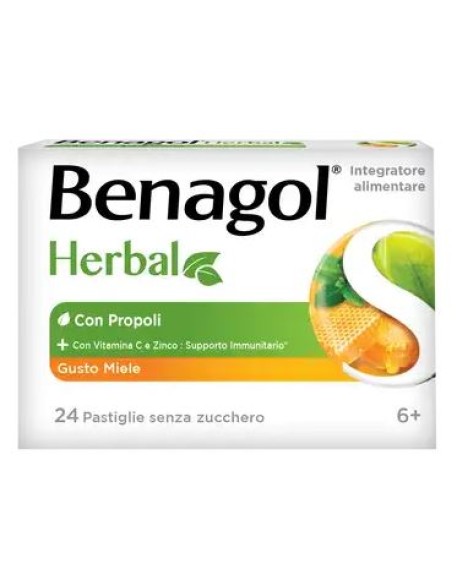 BENAGOL HERBAL MIELE 24 PASTIGLIE