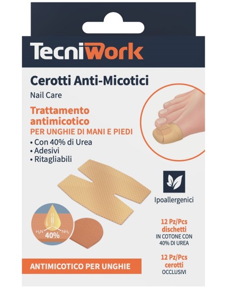 CEROTTO ANTIMICOSI UREA 24PZ