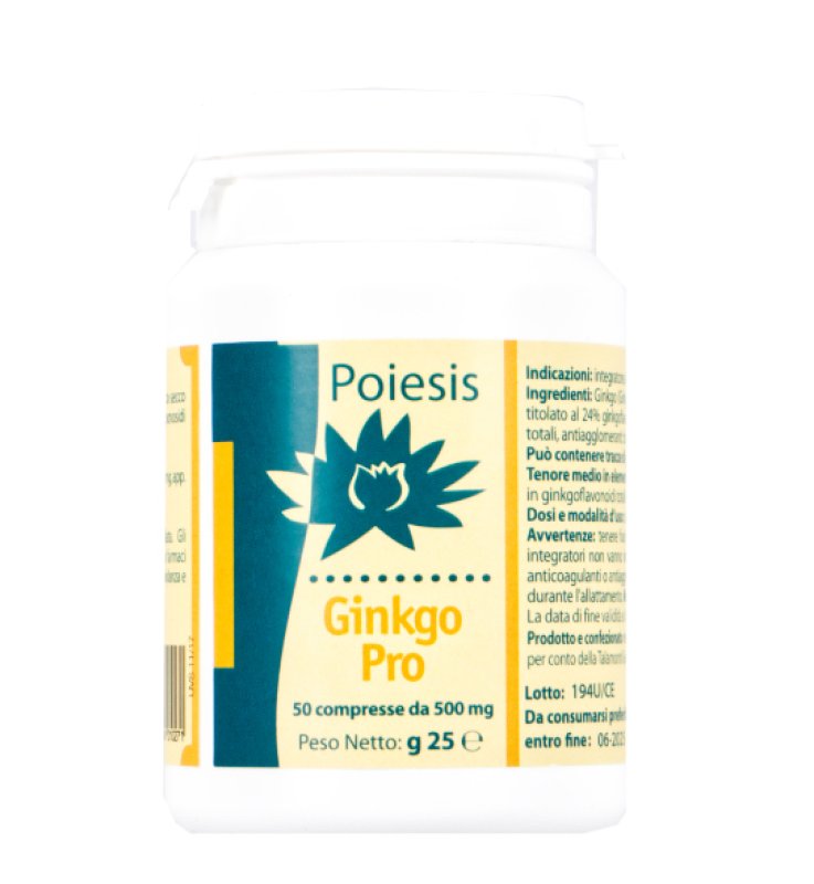 GINKGO PRO POIESIS 50 COMPRESSE