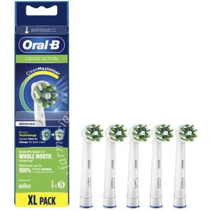 ORALB PW REFILL CROSSACTION5PZ ORALB PW REFILL CROSSACTION5PZ
