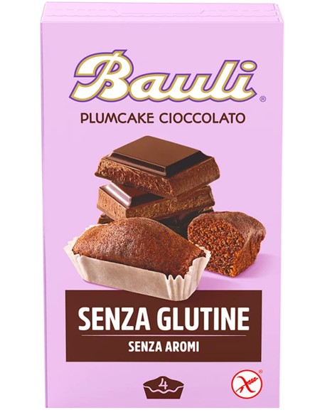 BAULI Plumcake S/G Ciocc.4x33g