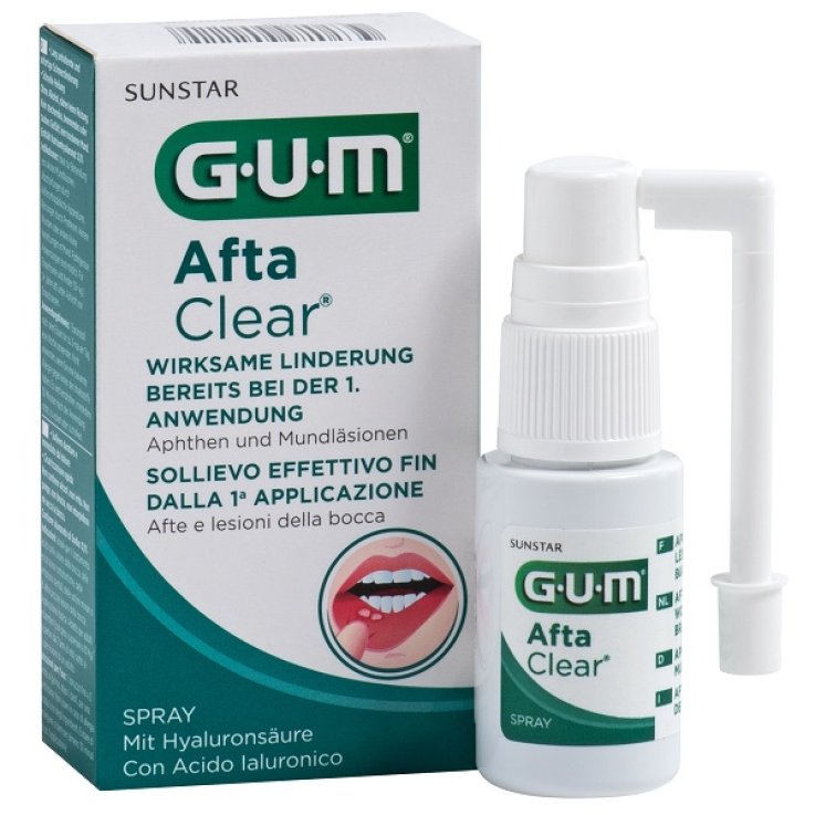 GUM AFTACLEAR SPRAY 15ML GUM AFTACLEAR SPRAY 15ML