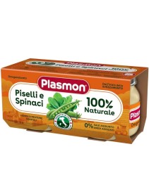 OMOG PLASMON PISELLI SPINACI 2X8