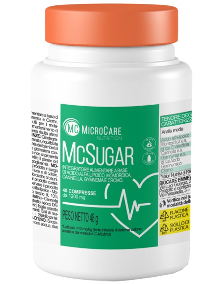MC SUGAR 40 Cpr MC SUGAR 40 Cpr