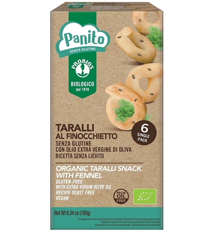 PANITO Taralli Finocch.180g