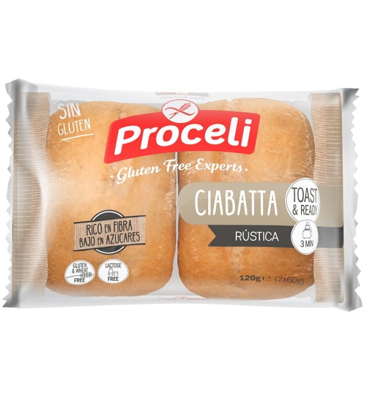 PROCELI Ciabatta Rustica 2x60g