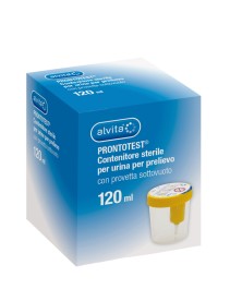 CONTENITORE URINE ALVITA PRONTOTEST PRELIEVO SOTTOVUOTO 120ML 1 PEZZO