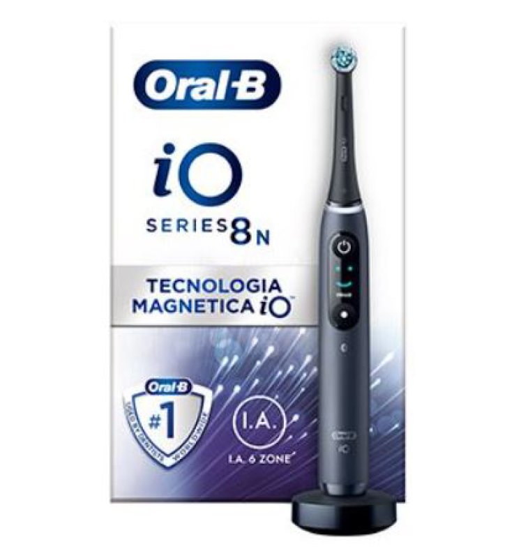 ORAL-B IO 8 PW Black Spazz+2R. ORAL-B IO 8 PW Black Spazz+2R.