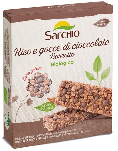 SARCHIO Snack Riso/Ciocc.80g