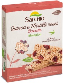 SARCHIO Snack Quinoa/Mirt.80g