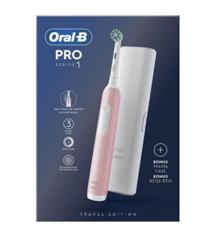ORAL-B PRO 1 Rosa Spazz.Elett. ORAL-B PRO 1 Rosa Spazz.Elett.