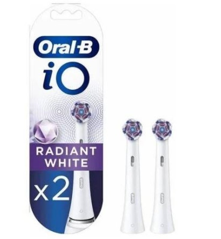 ORAL-B IO Ref.Rad.White 2pz ORAL-B IO Ref.Rad.White 2pz
