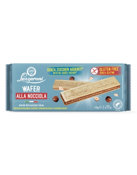 LAZZARONI WAFERS NOCCIOLA 175G