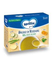 MELLIN BRODO DI VERDURE 10X8G