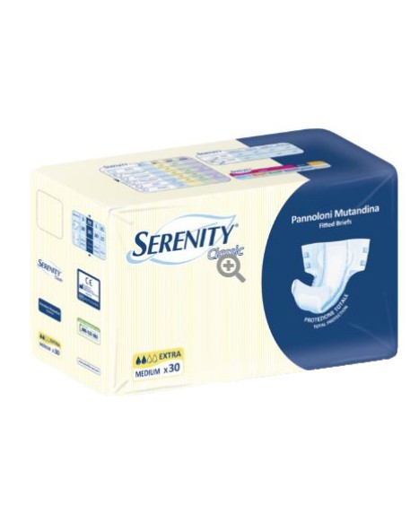 SERENITY PANNOLONE A MUTANDINA CLASSIC EXTRA XL 15 PEZZI