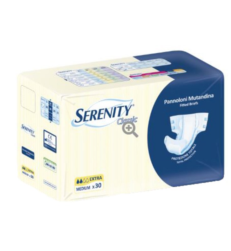 SERENITY PANNOLONE A MUTANDINA CLASSIC EXTRA XL 15 PEZZI SERENITY PANNOLONE A MUTANDINA CLASSIC EXTRA XL 15 PEZZI
