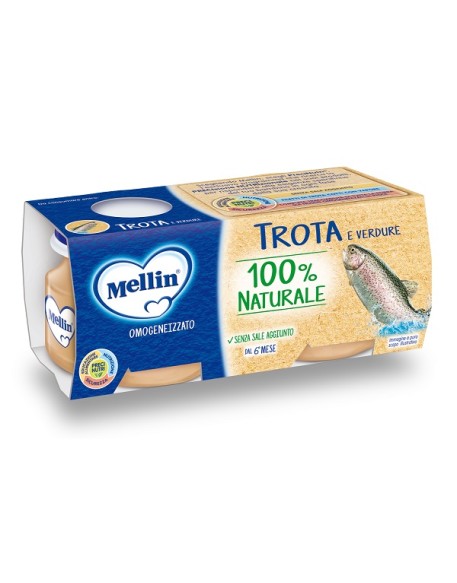 OMO MELLIN Trota/Verd.4x80g