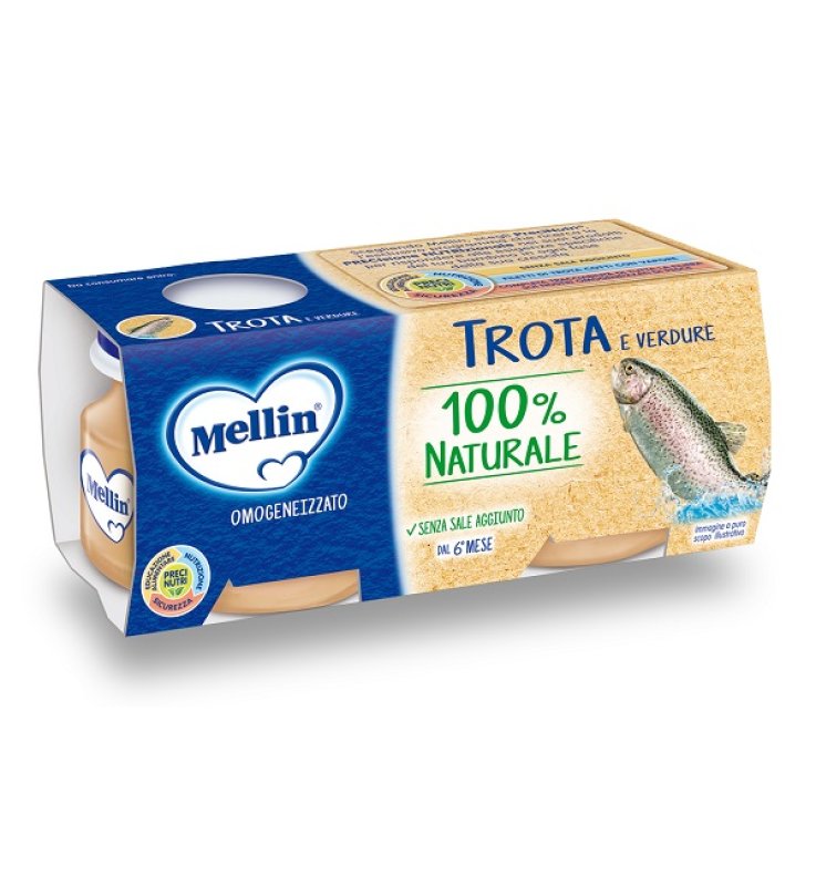 OMO MELLIN Trota/Verd.4x80g