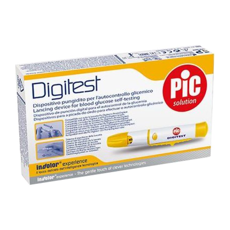 DISPOSITIVO PUNGIDITO AUTOMATICO DIGITEST REGOLABILE 9 LIVELLI LANCETTE COMPATIBILI PIC DIGITEST E PRONTODIGITEST DISPOSITIVO PUNGIDITO AUTOMATICO DIGITEST REGOLABILE 9 LIVELLI LANCETTE COMPATIBILI PIC DIGITEST E PRONTODIGITEST