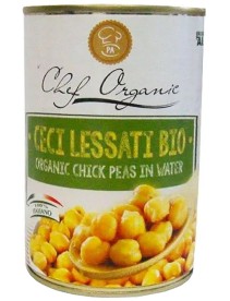 CHEF ORGANIC Ceci Lessati 400g