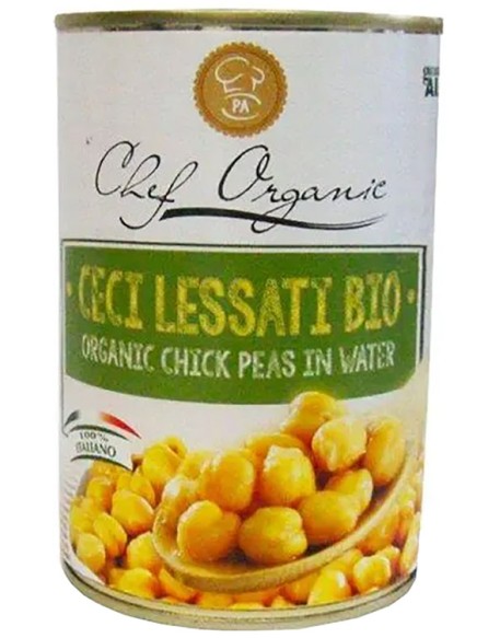 CHEF ORGANIC Ceci Lessati 400g