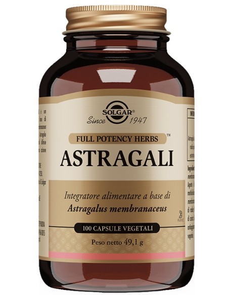 SOLGAR ASTRAGALI 100CPS VEG