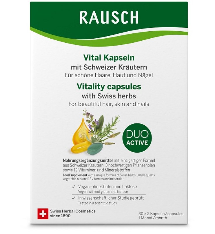 RAUSCH CAPSULE VITALITA'60CPS N/