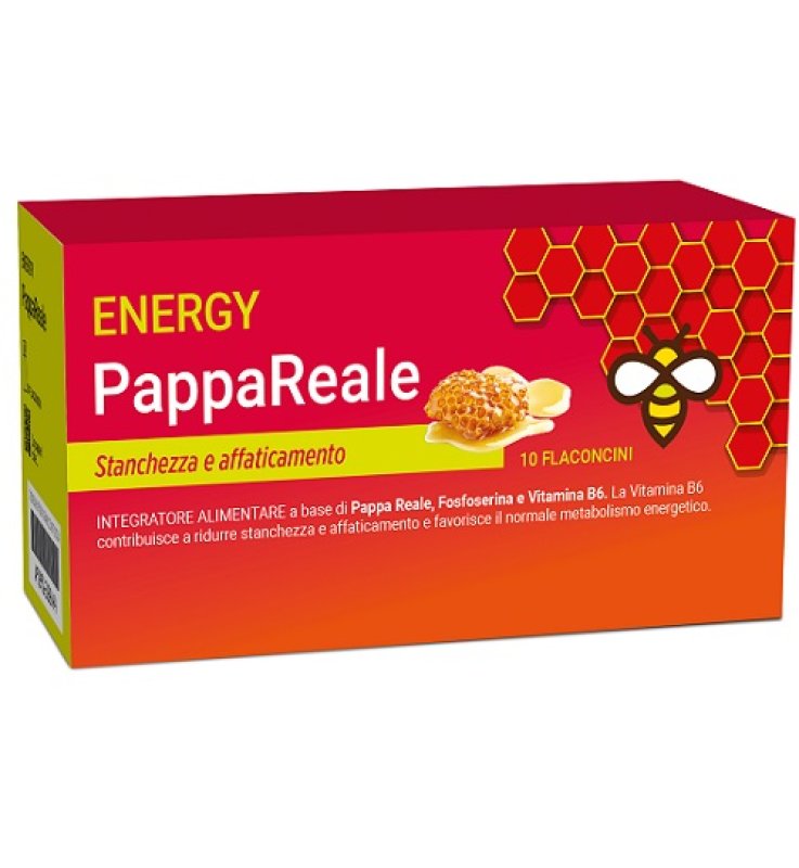 LABORATORIO DELLA FARMACIA ENERGY PAPPA REALE 10 FLACONCINI