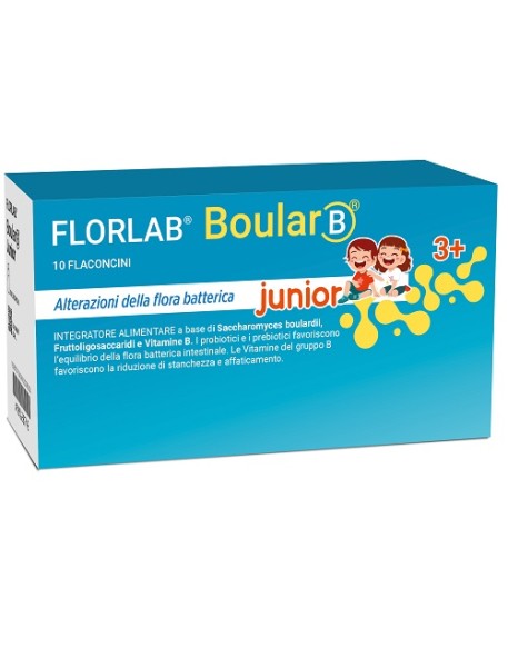 LABORATORIO DELLA FARMACIA BOULARB JUNIOR 3+ 10 FLACONCINI