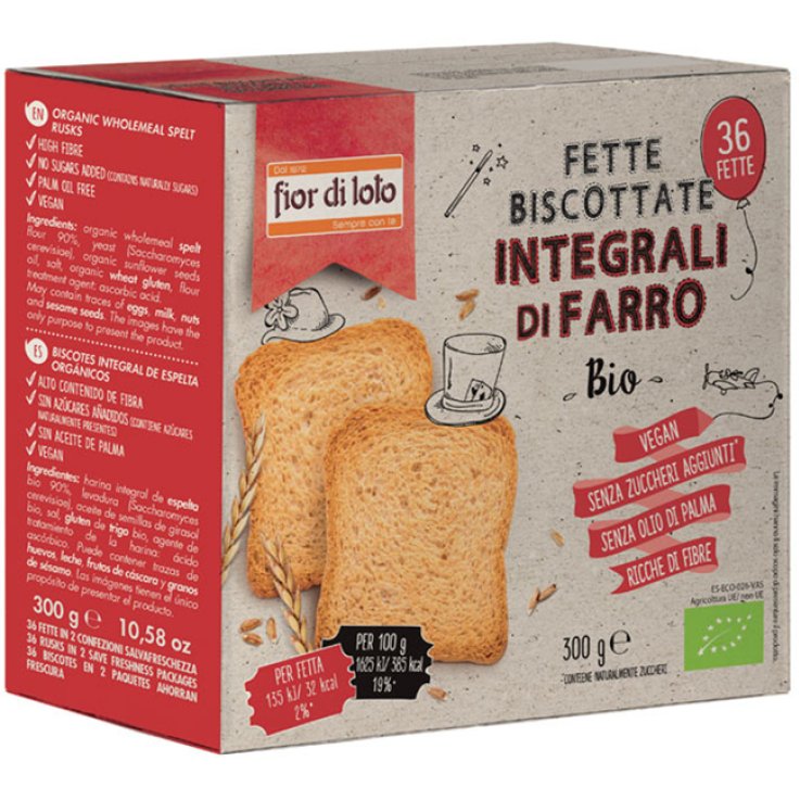 FdL Fette Bisc.Farro Int.300g FdL Fette Bisc.Farro Int.300g