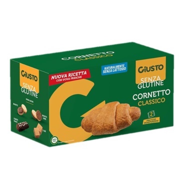 GIUSTO S/G Cornetti Vuoti 2pz GIUSTO S/G Cornetti Vuoti 2pz